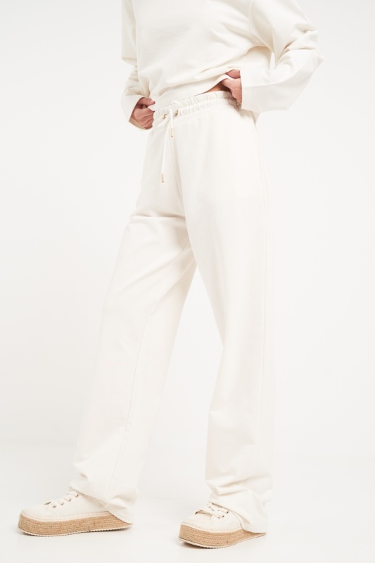 Kenvelo - Pantaloni sport dama de culoare uniforma - Img 5