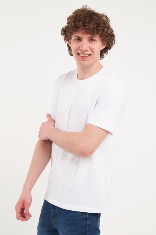 Kenvelo - Tricou barbat de culoare uniforma - Img 5