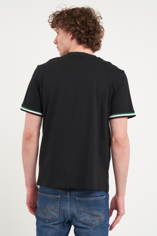 Kenvelo - Tricou barbat deculoare uniforma cu logo - Img 2