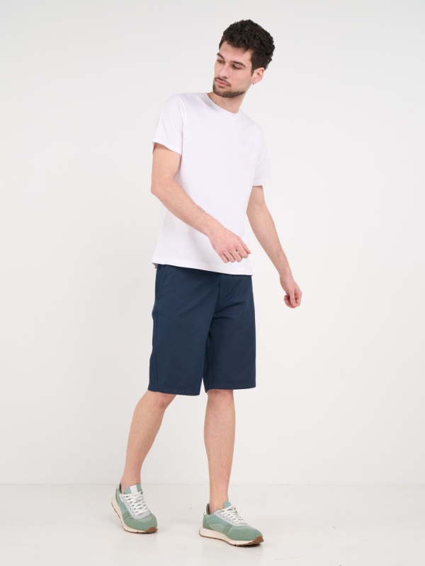 Lee Cooper - Bermude barbat de culoare uniforma - Img 7