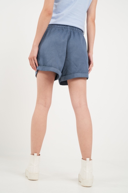 Lee Cooper - Bermude dama sport de culoare uniforma - Img 2