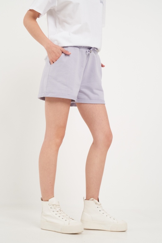 Lee Cooper - Bermude dama sport de culoare uniforma - Img 4