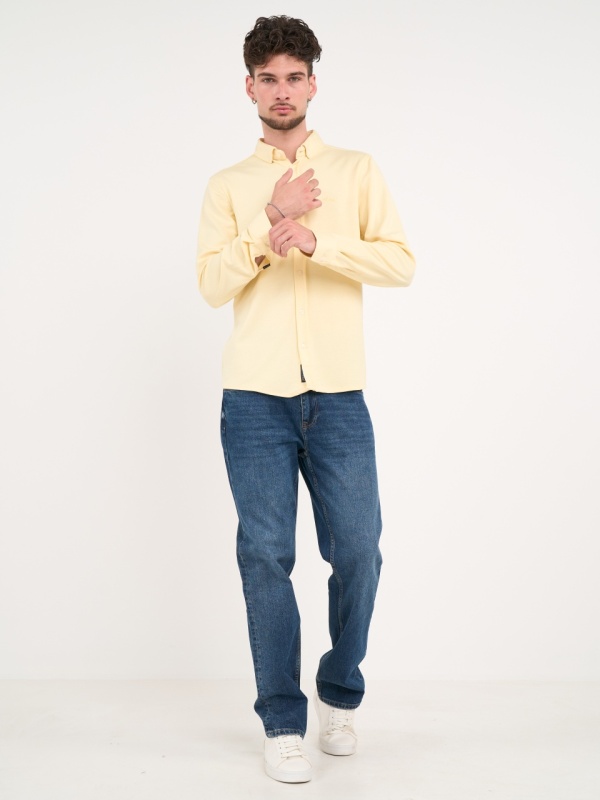 Lee Cooper - Blugi barbat regular cu aspect usor decolorat - Img 9