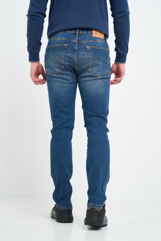 Lee Cooper - Blugi barbat slim cu aspect decolorat - Img 4