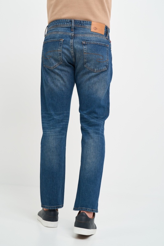 Lee Cooper - Blugi barbat straight aspect usor decolorat - Img 4