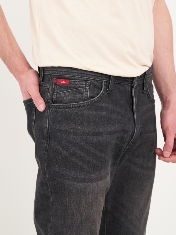Lee Cooper - Blugi barbat straight de culoare inchisa - Img 3