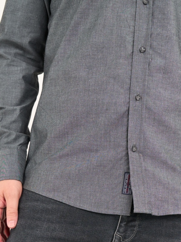 Lee Cooper - Camasa barbat maneca lunga de culoare uniforma - Img 3