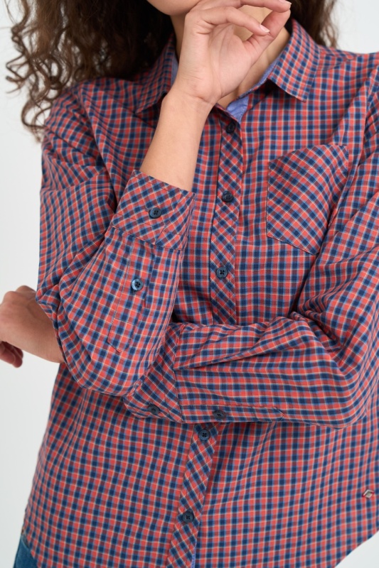Lee Cooper - Camasa dama cu model in carouri mici - Img 2