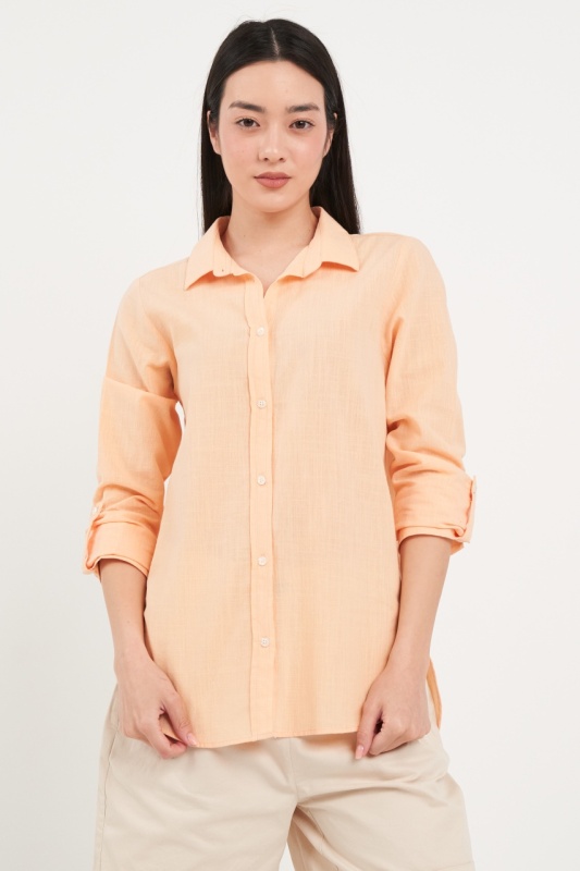 Lee Cooper - Camasa dama de culoare uniforma - Img 6