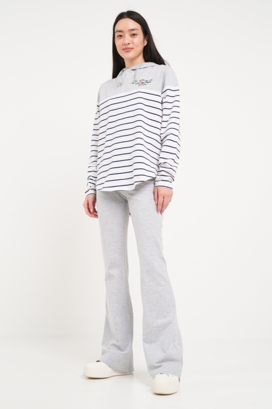 Lee Cooper - Hanorac dama cu dungi si detalii - Img 9