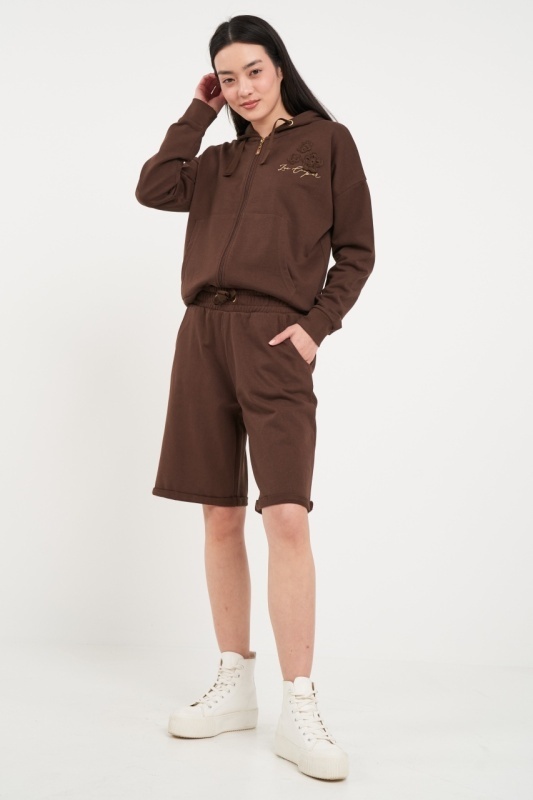 Lee Cooper - Hanorac dama cu fermoar si gluga - Img 2