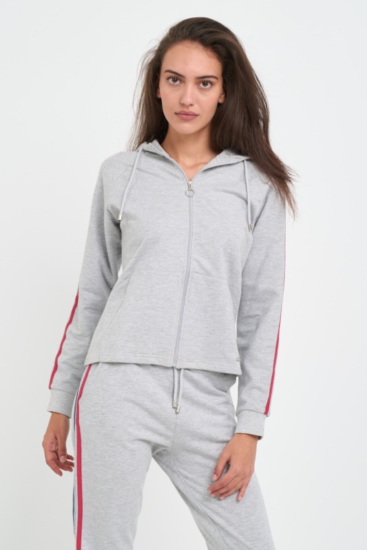 Lee Cooper - Hanorac dama cu model in dungi - Img 8