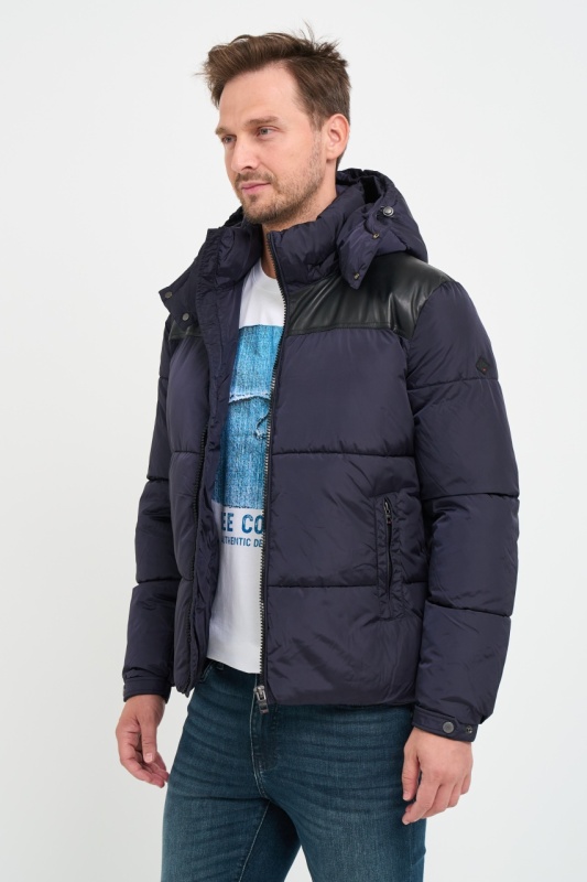 Lee Cooper - Jacheta barbat cu gluga si buzunare laterale - Img 9