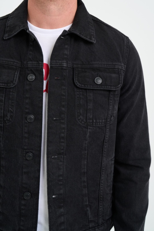 Lee Cooper - Jacheta barbat din denim cu buzunare - Img 5