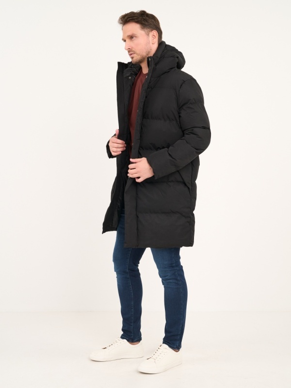 Lee Cooper - Jacheta barbat lunga cu buzunare si gluga - Img 11