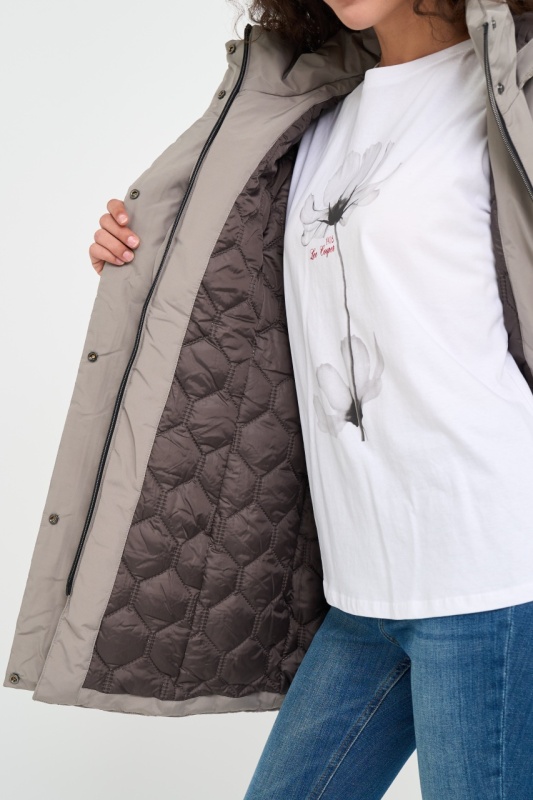 Lee Cooper - Jacheta dama cu gluga si buzunare cu fermoar - Img 2