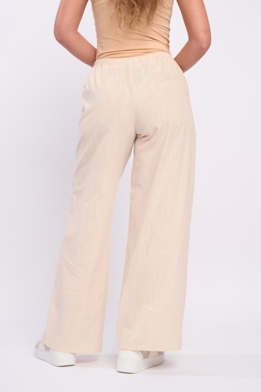 Lee Cooper - Pantaloni dama de culoare uniforma cu buzunare - Img 6