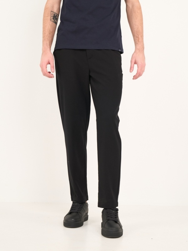 Lee Cooper - Pantaloni lungi barbat de culoare uniforma - Img 8