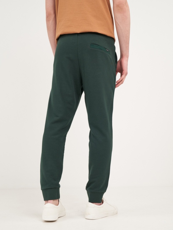 Lee Cooper - Pantaloni sport barbat cu buzunare si detalii logo - Img 5