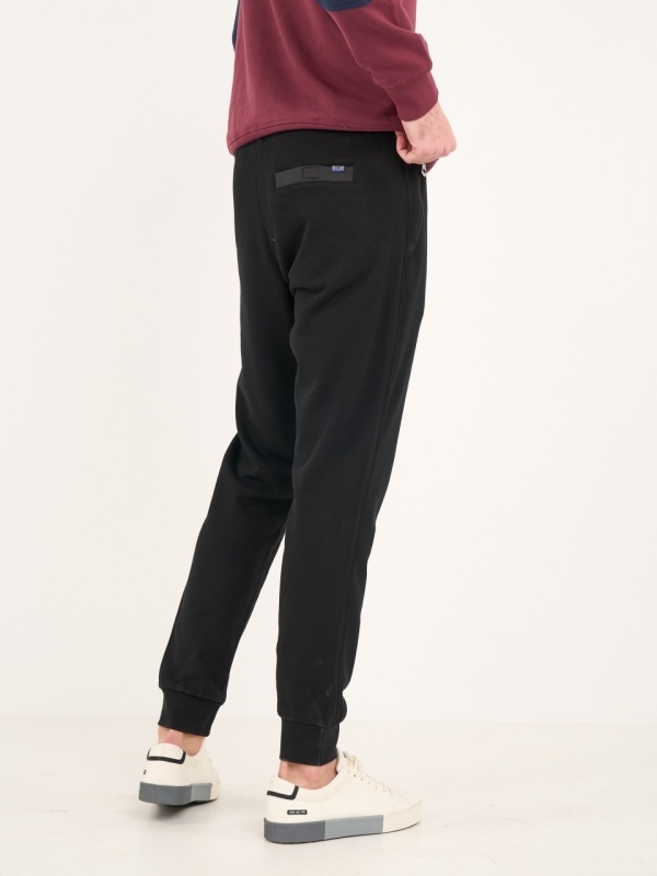 Lee Cooper - Pantaloni sport barbat cu logo si buzunare - Img 6