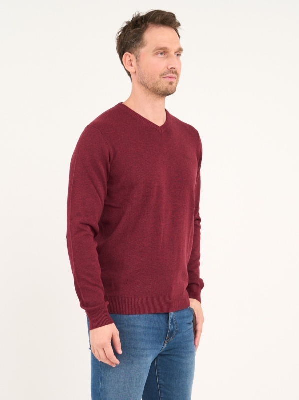 Lee Cooper - Pulover barbat cu maneca lunga de culoare uniforma - Img 6