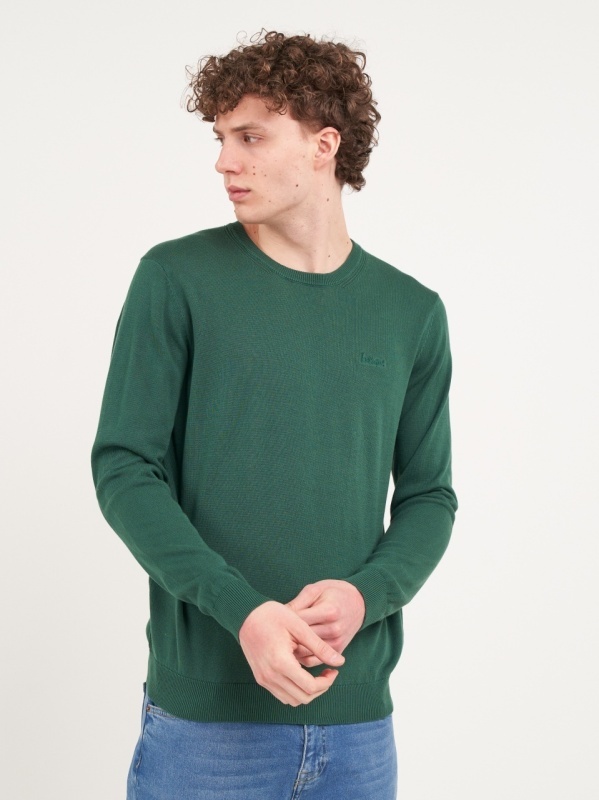 Lee Cooper - Pulover barbat cu maneca lunga de culoare uniforma - Img 6