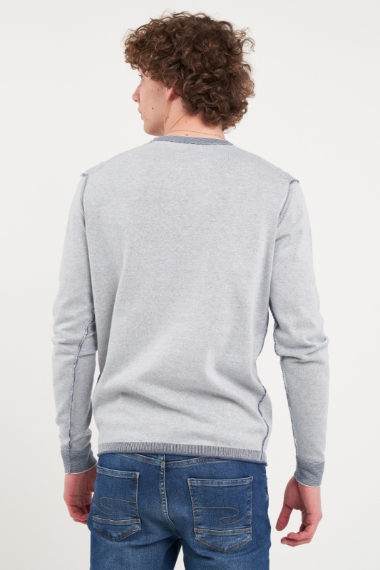Lee Cooper - Pulover barbat de culoare uniforma - Img 4