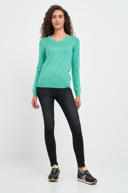 Lee Cooper - Pulover dama de culoare uniforma - Img 8