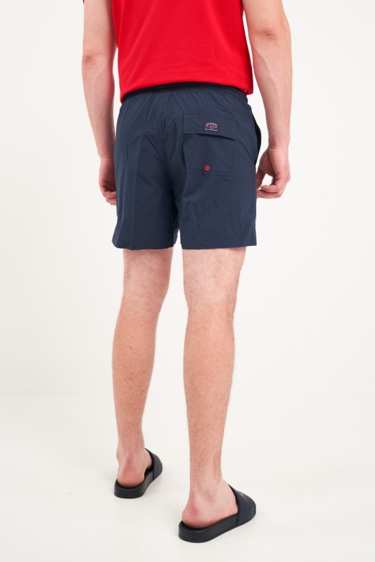 Lee Cooper - Sort de baie barbat de culoare uniforma cu logo - Img 3