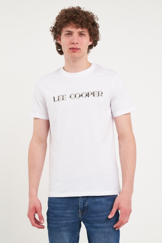 Lee Cooper - Tricou barbat cu imprimeu logo
