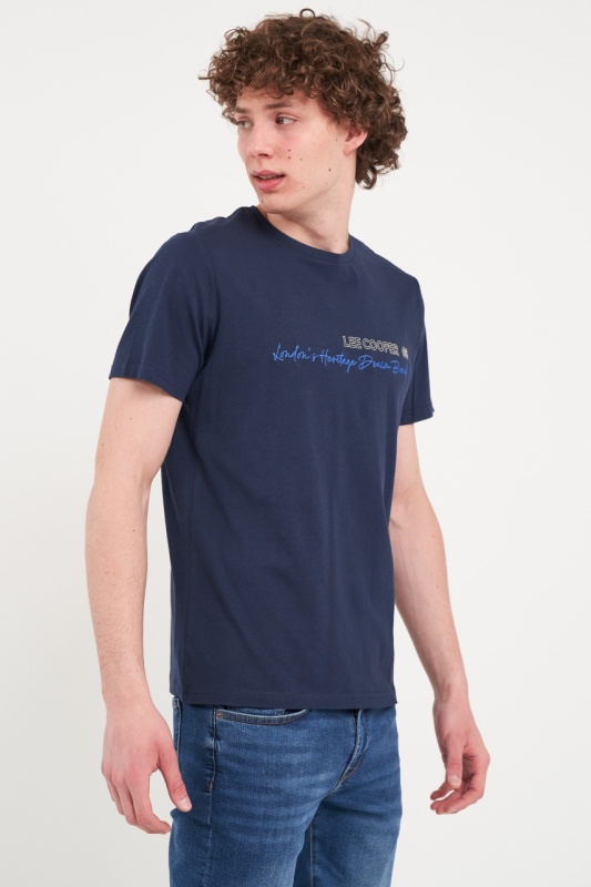 Lee Cooper - Tricou barbat cu imprimeu logo - Img 4