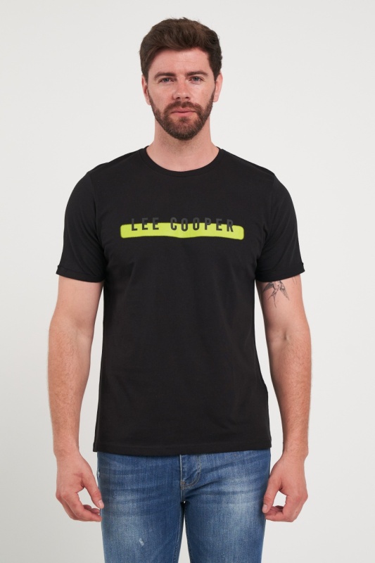 Lee Cooper - Tricou barbat cu imprimeu logo