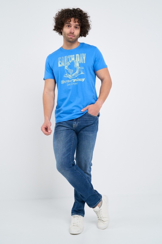 Lee Cooper - Tricou barbat cu imprimeu - Img 5