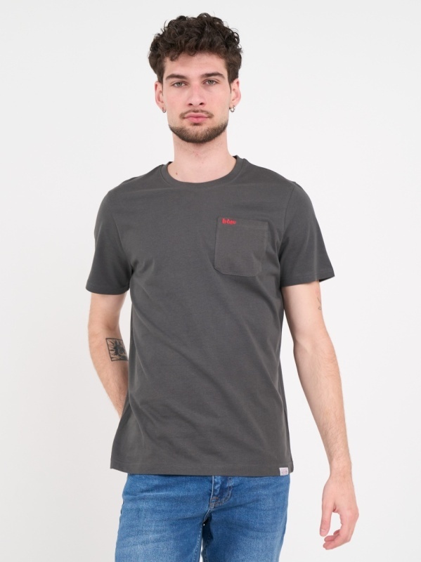 Lee Cooper - Tricou barbat cu maneca scurta si buzunar - Img 6