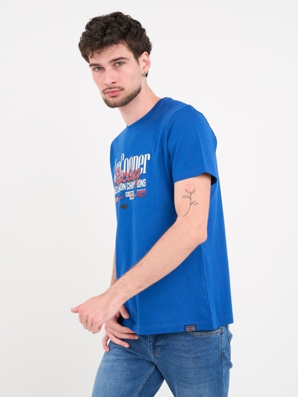 Lee Cooper - Tricou barbat cu maneca scurta si imprimeu grafic - Img 4
