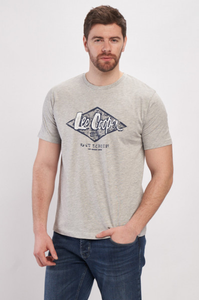 Lee Cooper - Tricou maneca scurta barbat cu logo