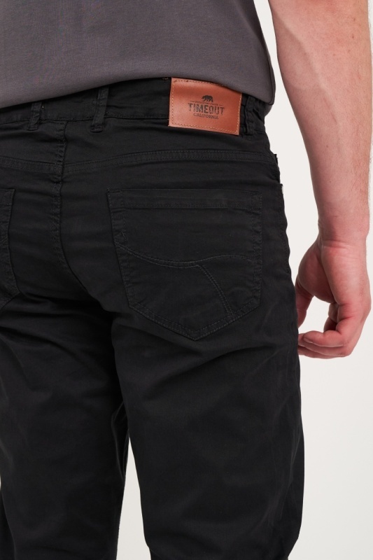 Timeout - Pantaloni lungi barbat de culoare uniforma - Img 4