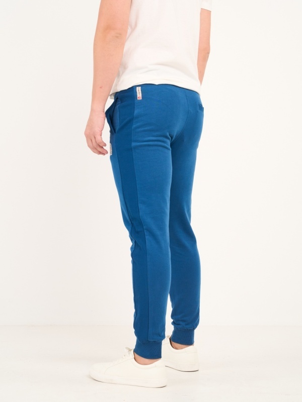 Timeout - Pantaloni sport barbat cu detalii logo - Img 2