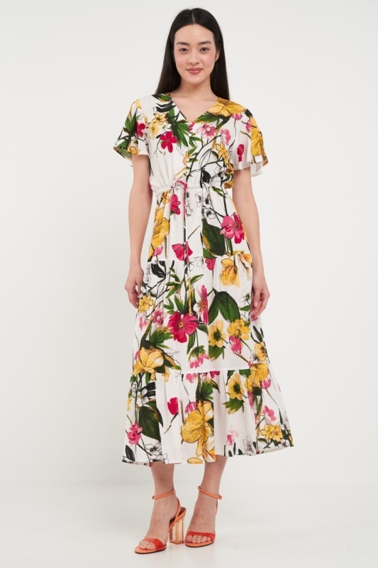 Timeout - Rochie dama cu imprimeu floral - Img 6