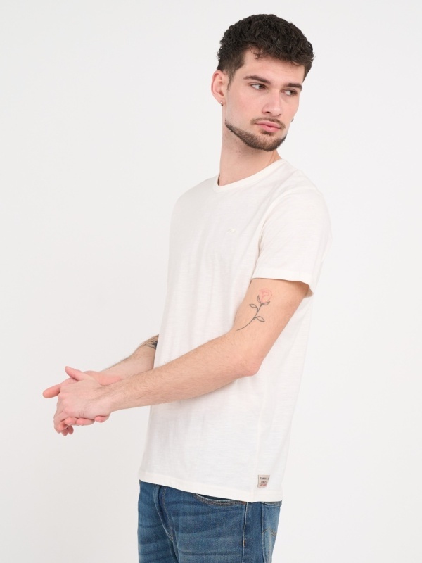 Timeout - Tricou barbat cu maneca scurta de culoare uniforma - Img 5