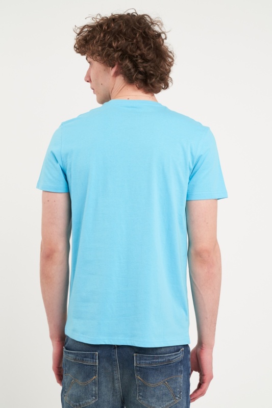 Timeout - Tricou barbat cu maneca scurta si imprimeu logo - Img 4