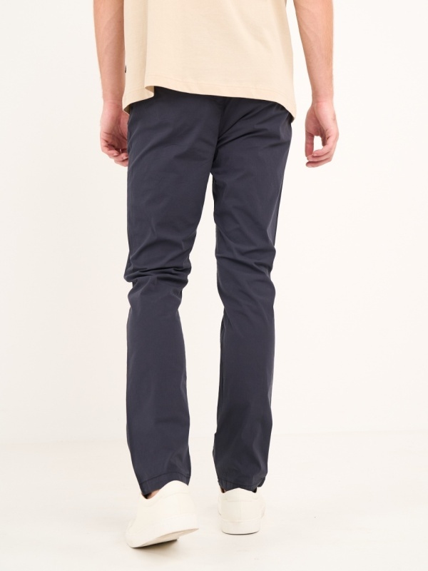 Kenvelo - Pantaloni lungi barbat de culoare uniforma - Img 3