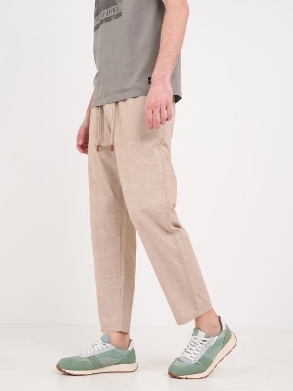 Kenvelo - Pantaloni lungi barbat de culoare uniforma - Img 7