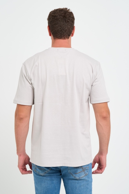 Kenvelo - Tricou barbat cu maneca scurta si imprimeu text grafic - Img 2