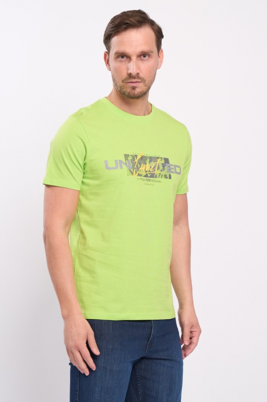 Kenvelo - Tricou cu maneca scurta barbat si imprimeu text - Img 5