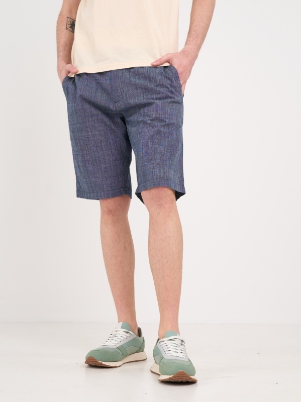 Lee Cooper - Bermude barbat cu textura si buzunare - Img 9