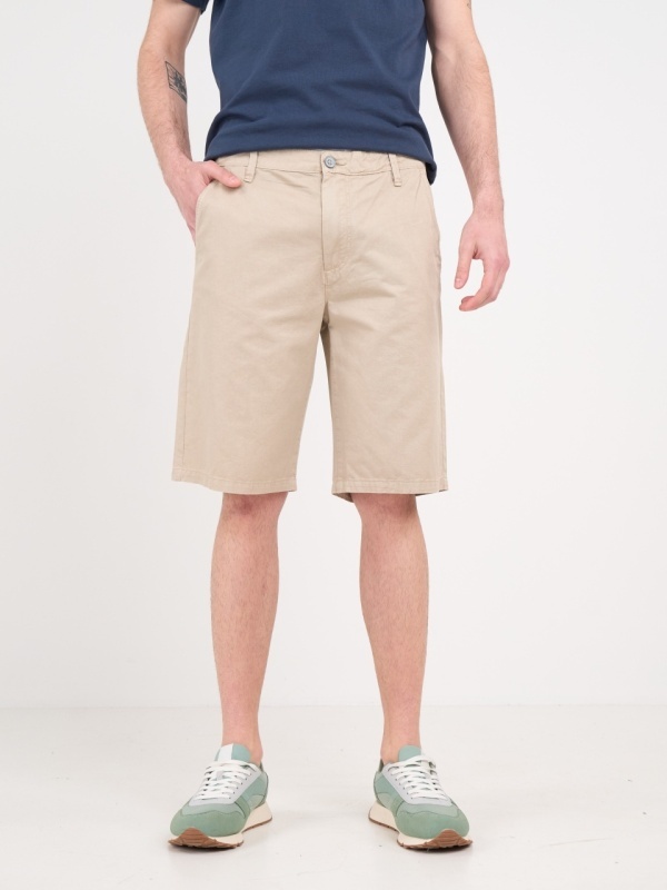 Lee Cooper - Bermude barbat de culoare uniforma - Img 3