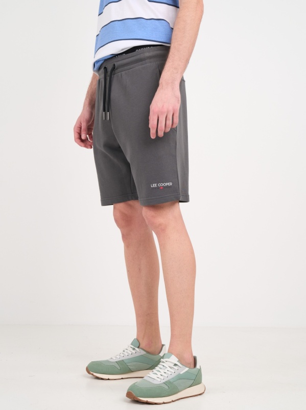 Lee Cooper - Bermude barbat sport cu detalii - Img 3