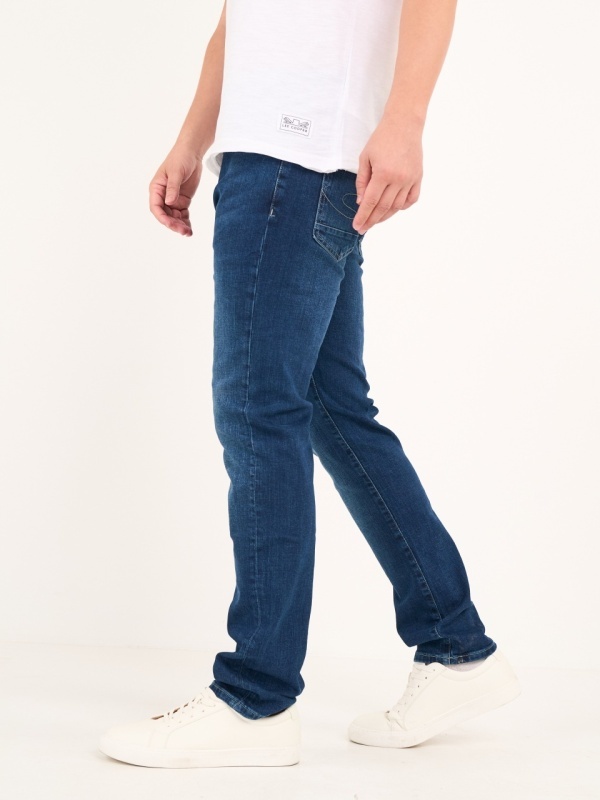 Lee Cooper - Blugi barbat straight cu aspect decolorat - Img 5