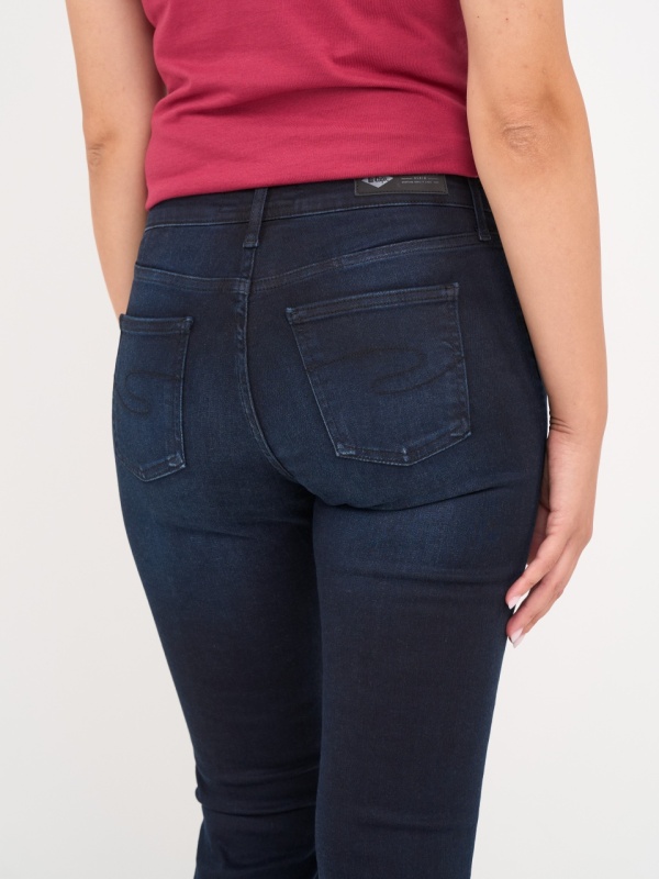 Lee Cooper - Blugi dama bootcut de culoare inchisa - Img 4